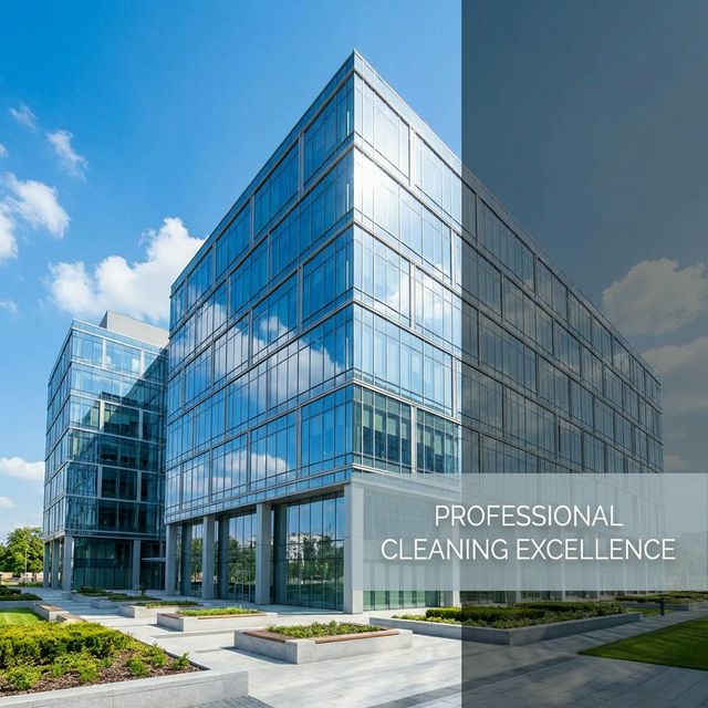 Professionell gereinigte Gewerbeimmobilie – NordSchein